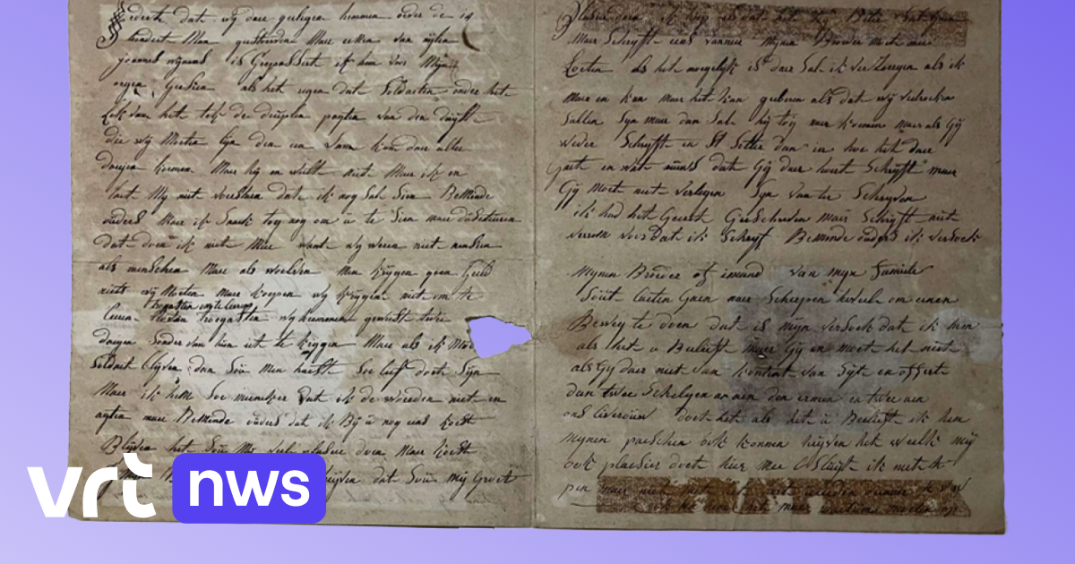 Lettre historique d'un soldat flamand de Napoléon décrit l'horreur et la mort