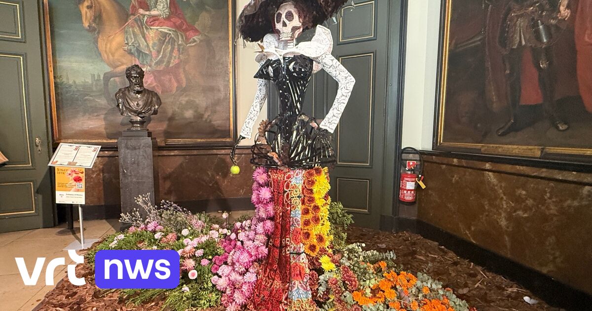 15 000 personnes visitent le temps de fleur à l'hôtel de ville de Bruxelles