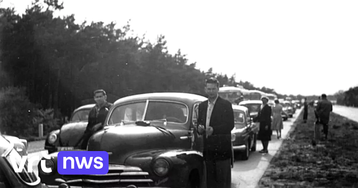 Le premier embouteillage à Bruxelles