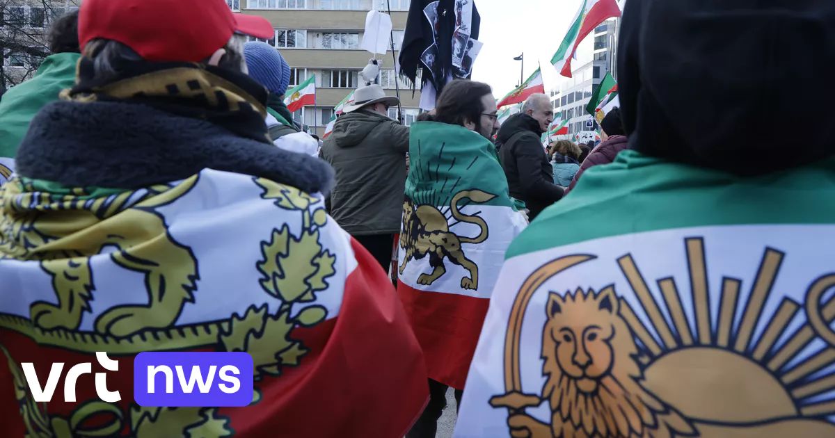 Des milliers de manifestants se rassemblent à Bruxelles pour réclamer un changement de régime en Iran