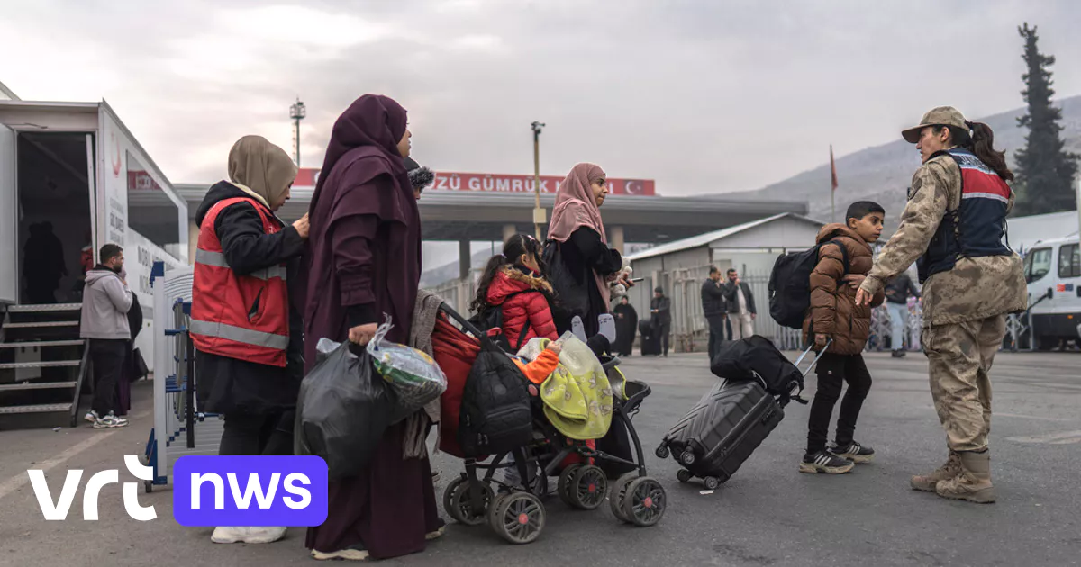 Une subvention de réintégration de 5 000 € pour encourager les Syriens à rentrer chez eux, déclare le ministre de l'Intégration Van Bossuyt
