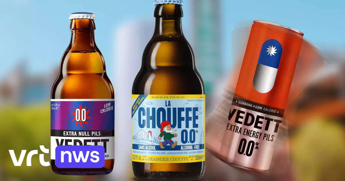 La brasserie Duvel Moortgat lance des versions sans alcool de Chouffe et Vedett