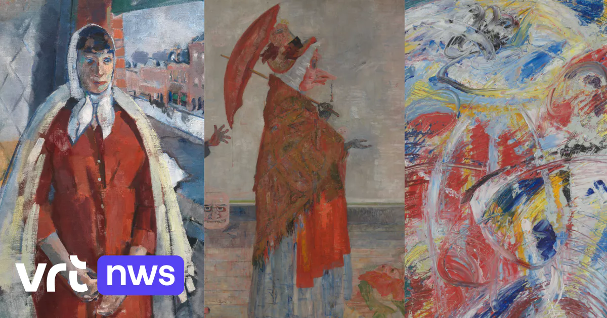 L'exposition « Un rouge qui chante » présente des chefs-d'œuvre d'Ensor, Wouters et Schmalzigaug au KMSKA d'Anvers