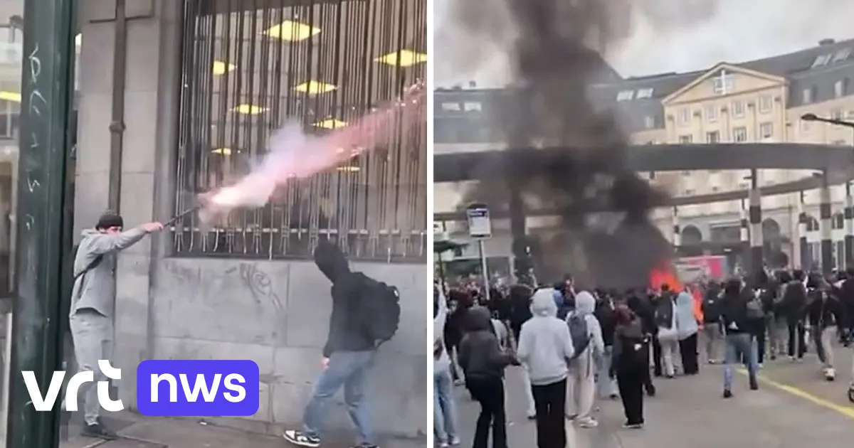 La police utilise des canons à eau contre des manifestants francophones protestant contre les réformes éducatives (VIDEO)