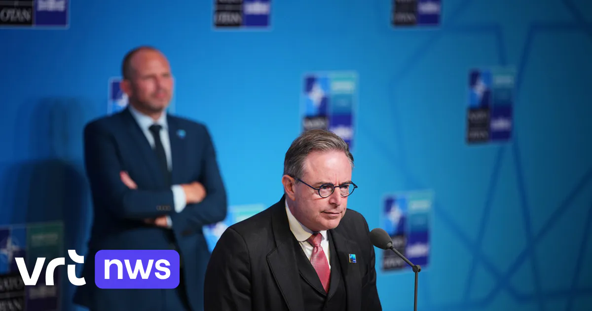 Le Premier ministre De Wever au sommet de l'OTAN : focus sur le soutien à l'Ukraine, "carton rouge pour la Russie"