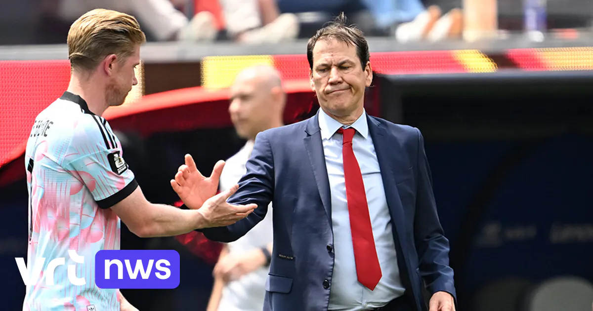 Le manager français de la Belgique, Garcia, a montré la porte